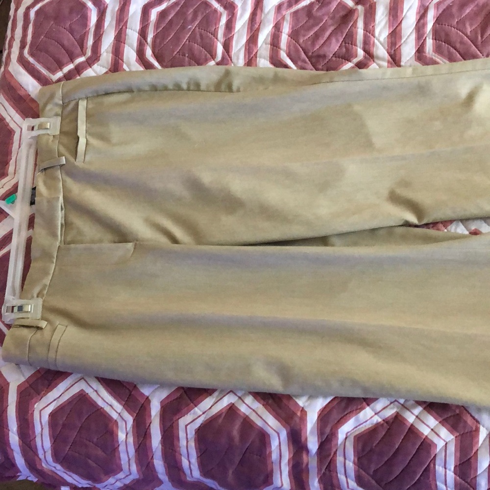 Khaki slacks ( business attire )